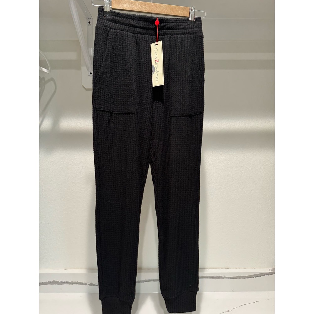 NWT Women's‎ Waffle Knit Joggers Size XS
